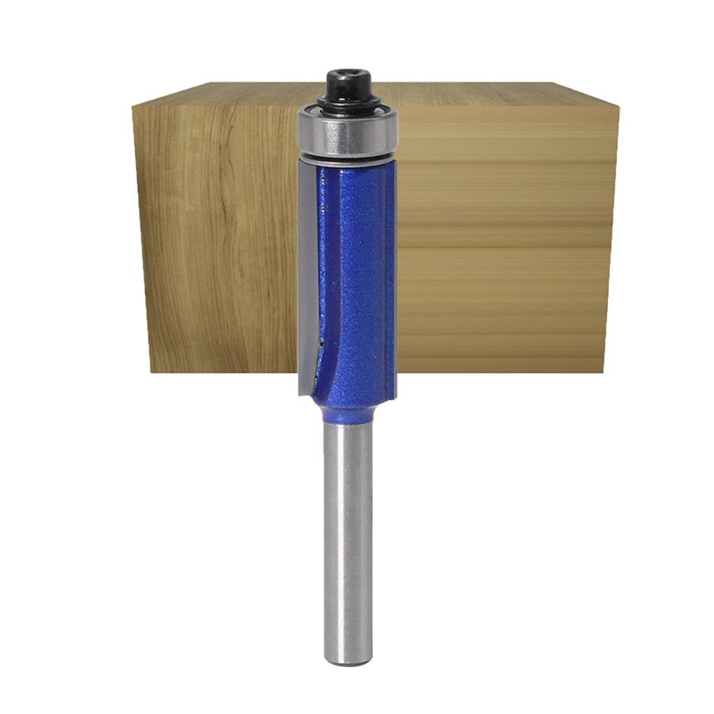 1/4'' Bearing Flush Trim Bit with 1/4 inch Shank