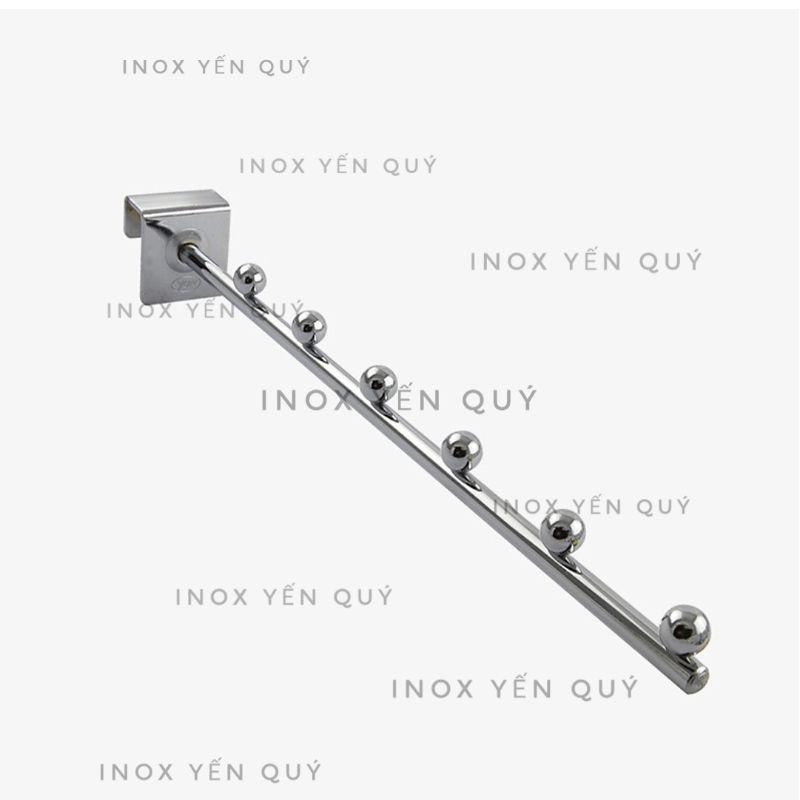 Mắc 6/7 bi tròn thẳng cài hộp 15x30mm