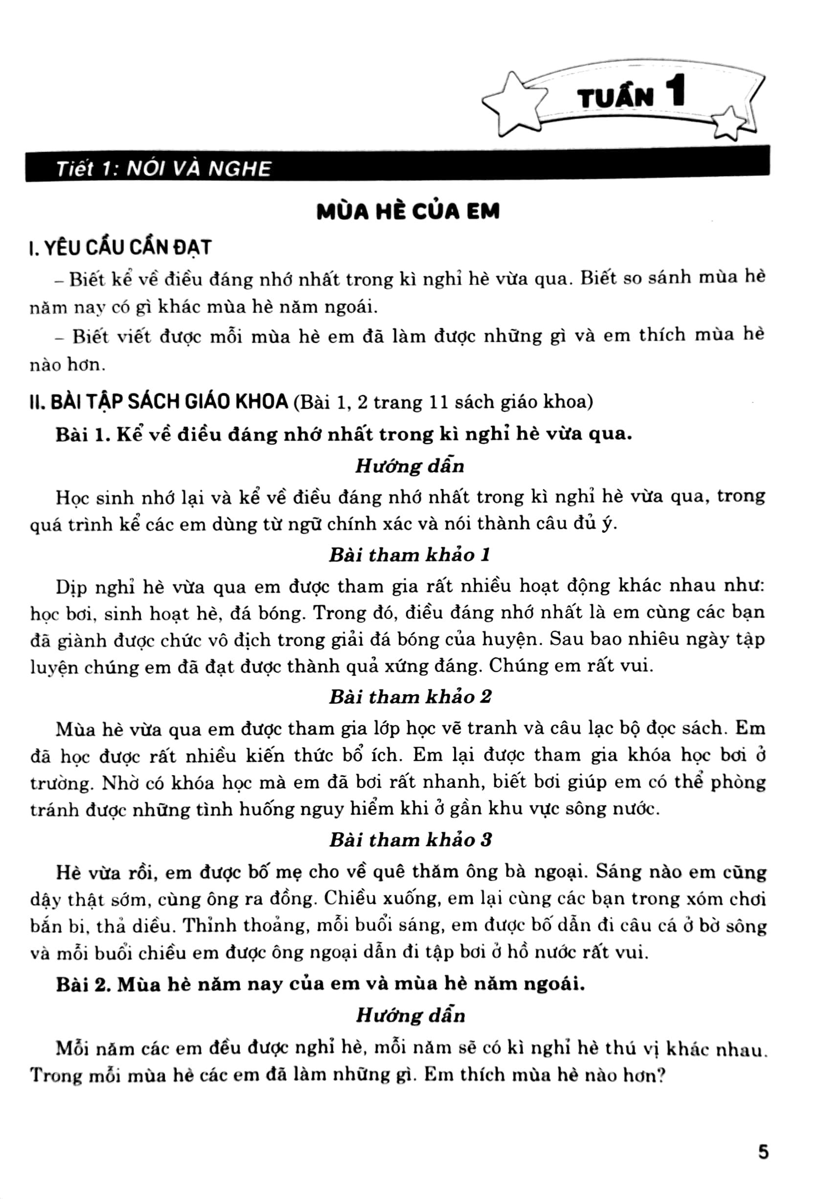 Hướng Dẫn Tập Làm Văn 3