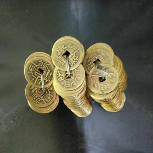 Đồng Tiền xu đồng cổ đường kính 2cm