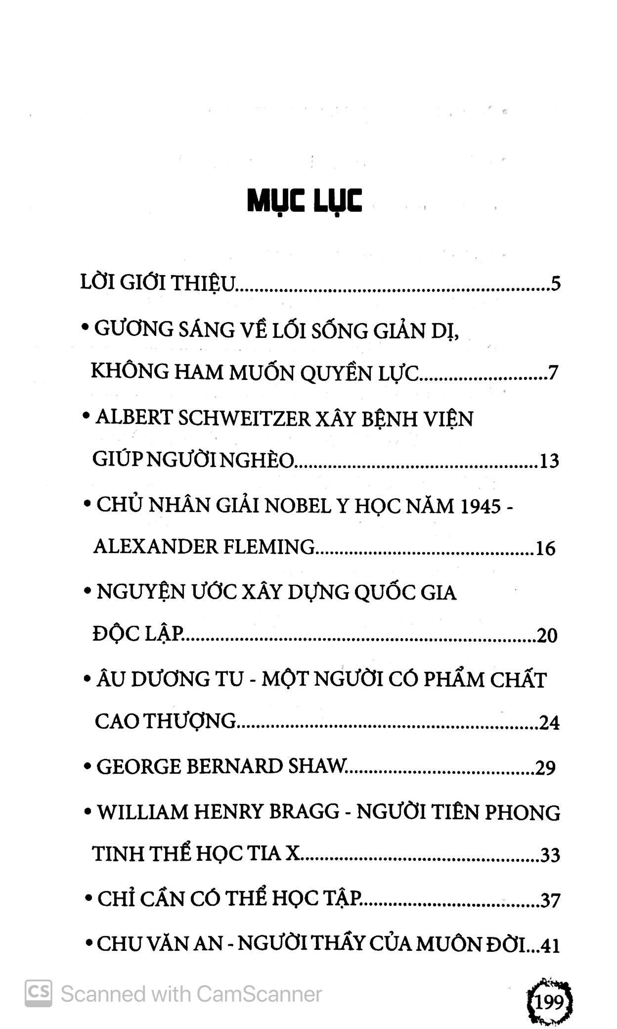 Phẩm Chất Tốt Của Các Danh Nhân