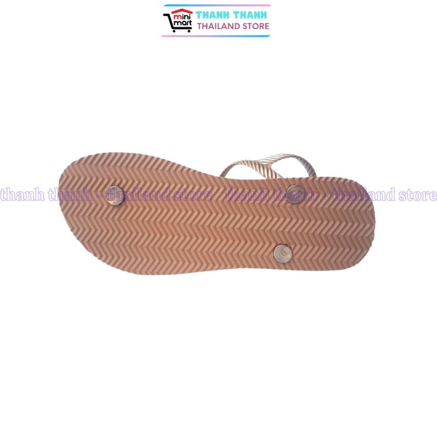 Giày Sandal nữ đế cao su xốp quai kẹp dây mảnh Thái Lan Monobo Maldives S2