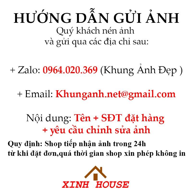 Khung Ảnh Treo Tường 15x21 cm, Khung Ảnh A5 - Bảo Hành Gãy, Vỡ - Hỗ Trợ In Hình