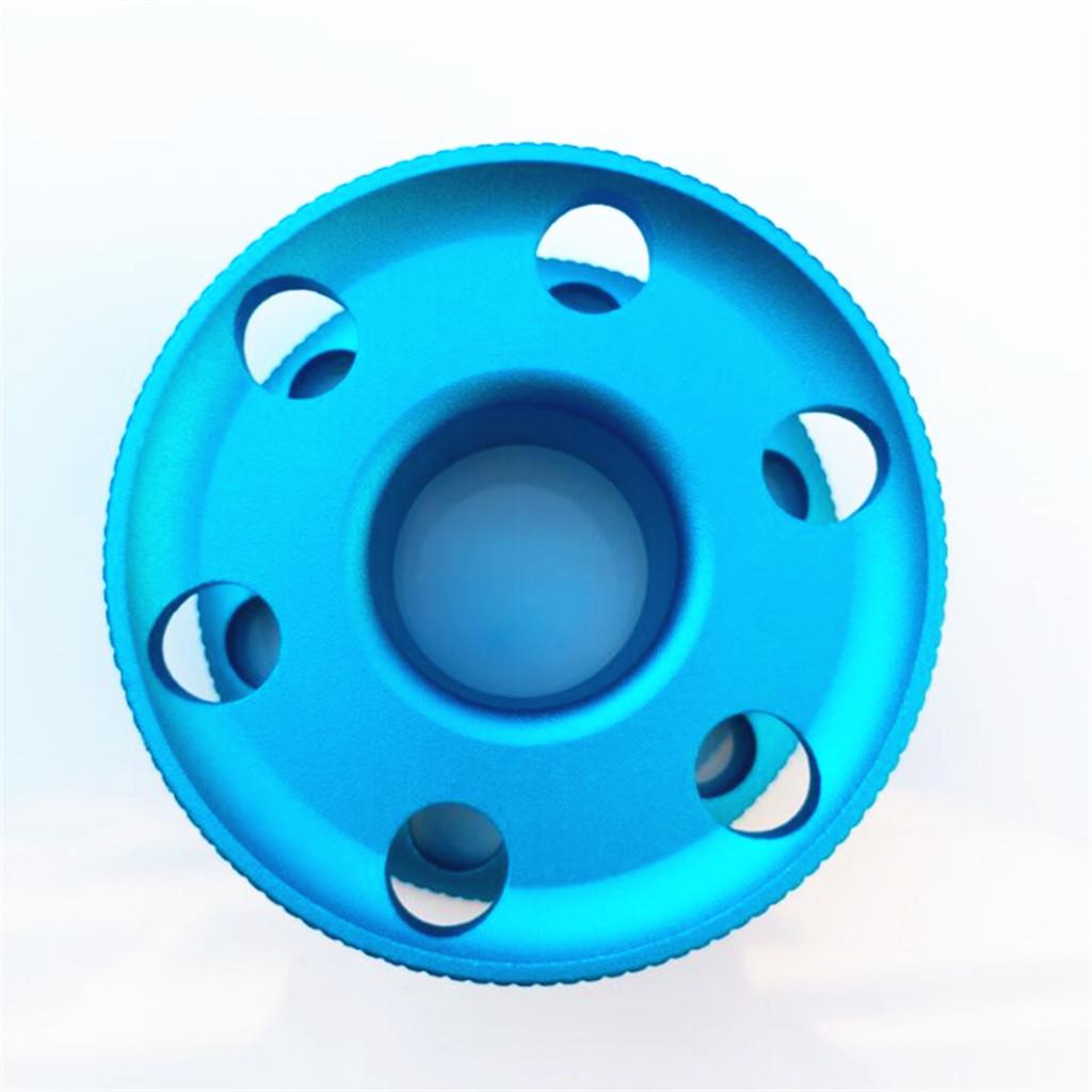 Aluminum Alloy Scuba Diving Finger Spool Dive Reel Guide Line - Scuba Dive Free Diving Snorkeling Underwater Gear Equipment -Blue