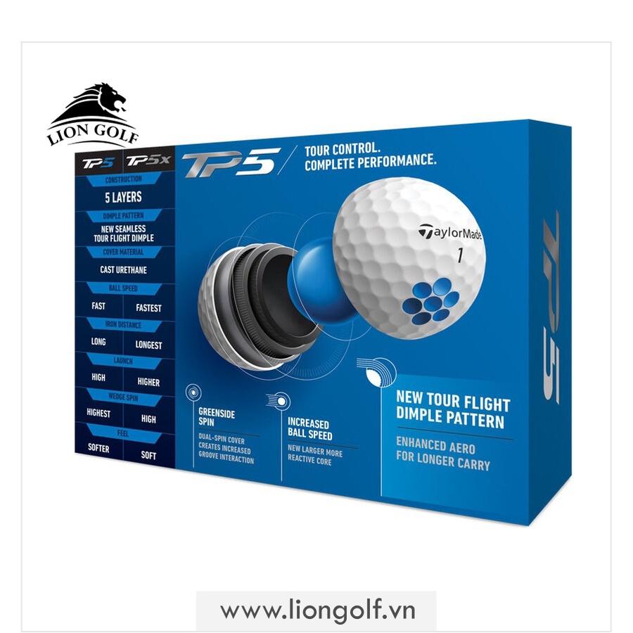 Bóng Golf Taylormade TM21 TP5 GLB (3Q) M7198001