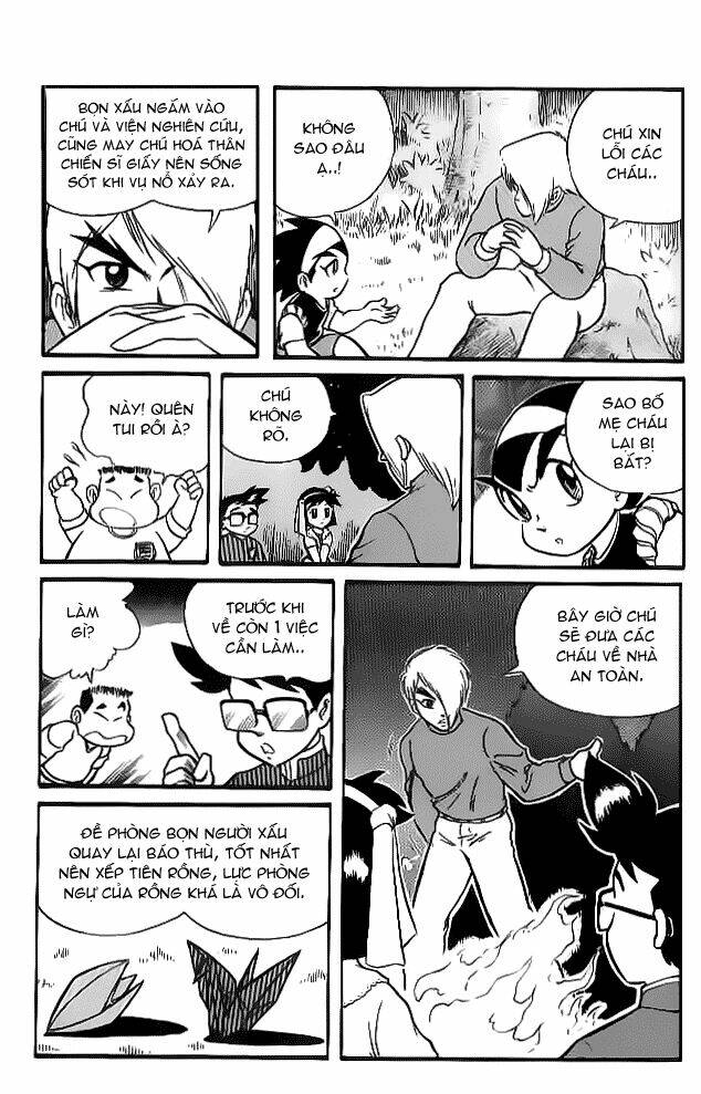 hiệp sĩ giấy - origami fighter chapter 3 34