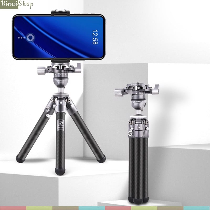 Benro SC05K - Chân Đế Tripod Mini Cho Máy Ảnh, Điện Thoại, Tải Trọng 3Kg