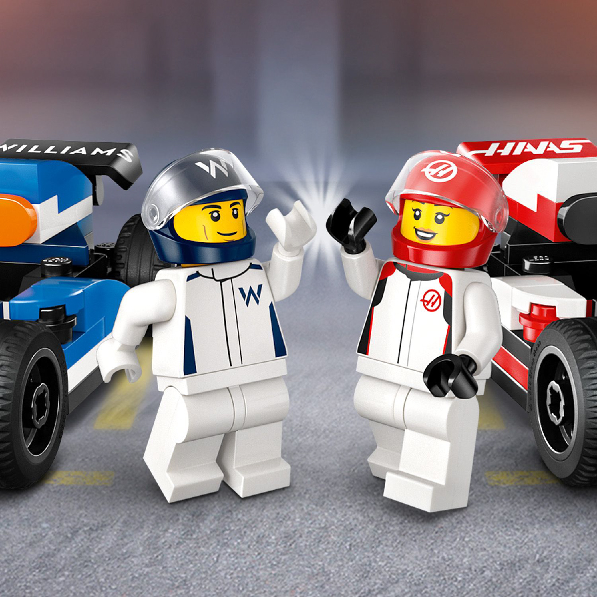 LEGO CITY 60464 Đồ Chơi Lắp Ráp Trạm Đua Xe F1 (92 Chi Tiết)