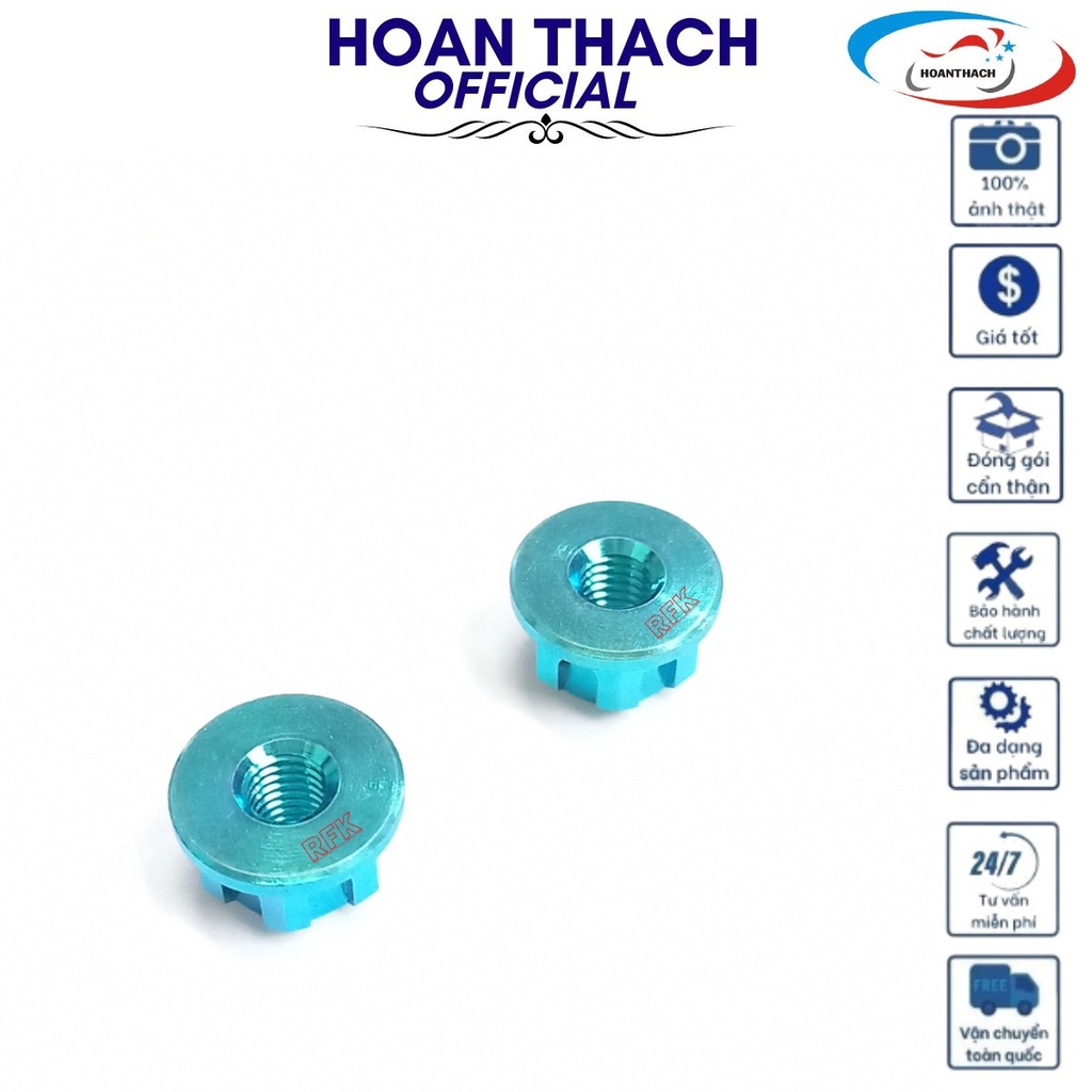 Ốc Tán Gr5 5L Xanh dùng cho nhiều dòng xe HOANTHACH SP010583 (giá 1 con)