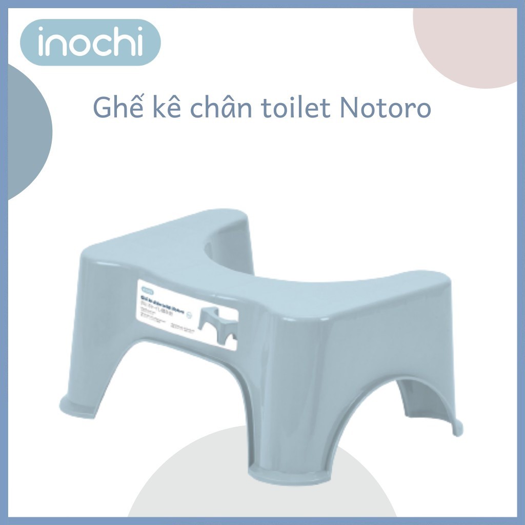 Ghế Kê Chân Toilet, Ghế Kê Chân Bồn Cầu, Ghế Kê Chân Cho Trẻ Để Chân Khi Đi Vệ Sinh Chống Táo Bón Notoro Nhật Bản - Chính Hãng ( Tặng kèm khăn lau tay pakasa