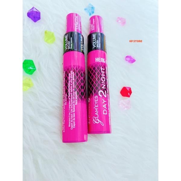 Mascara Heag Fneg Hồng Thẫm Uốn Dài Mi 2 Trong 1 Cao Cấp