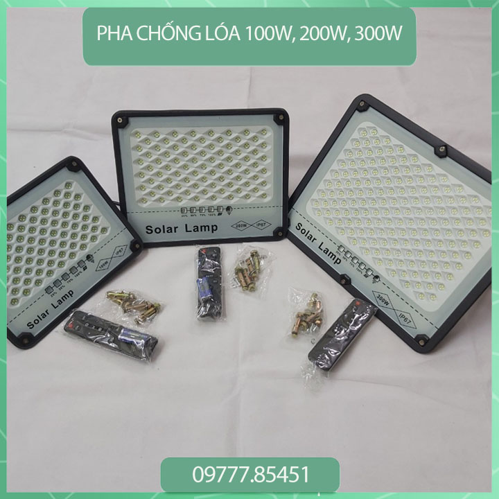 Đèn Năng Lượng Chống Lóa 300W - 09777. 85451