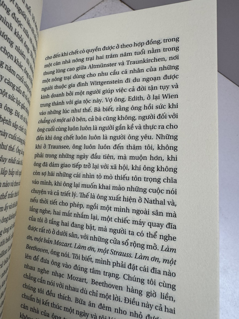 CHÁU TRAI WITTGENSTEIN - Thomas Bernhard – Phan Nhu dịch – Xuất bản Khác