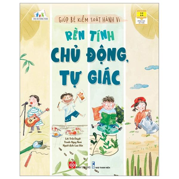 Giúp Bé Kiểm Soát Hành Vi - Rèn Tính Chủ Động, Tự Giác