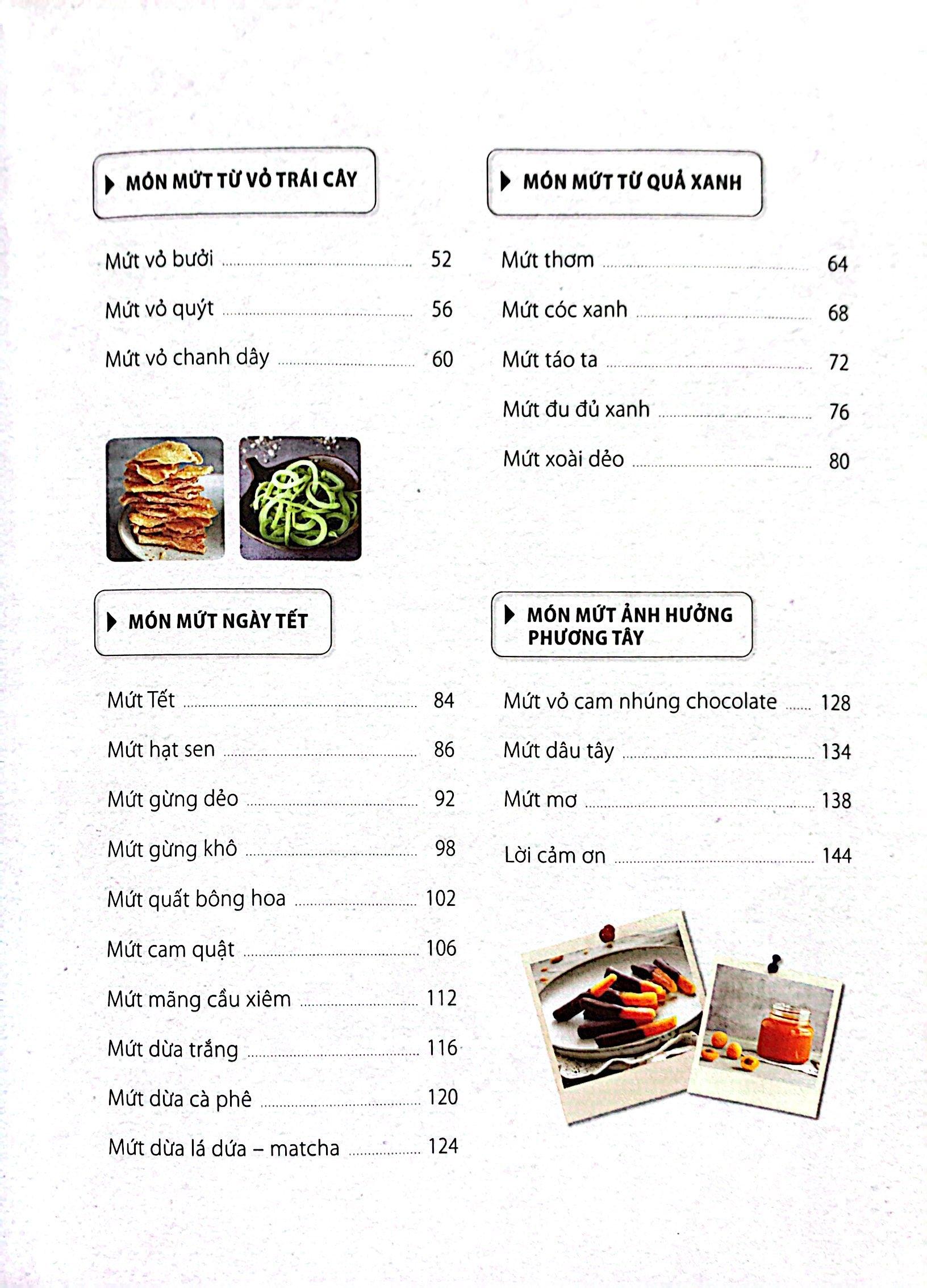 30 Món Mứt Ngon Của Người Việt (Tái Bản)