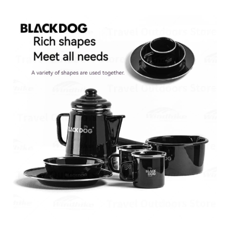 Cốc, bát, đĩa tráng men Blackdog BD-YC007, BD-YC008, BD-YC009