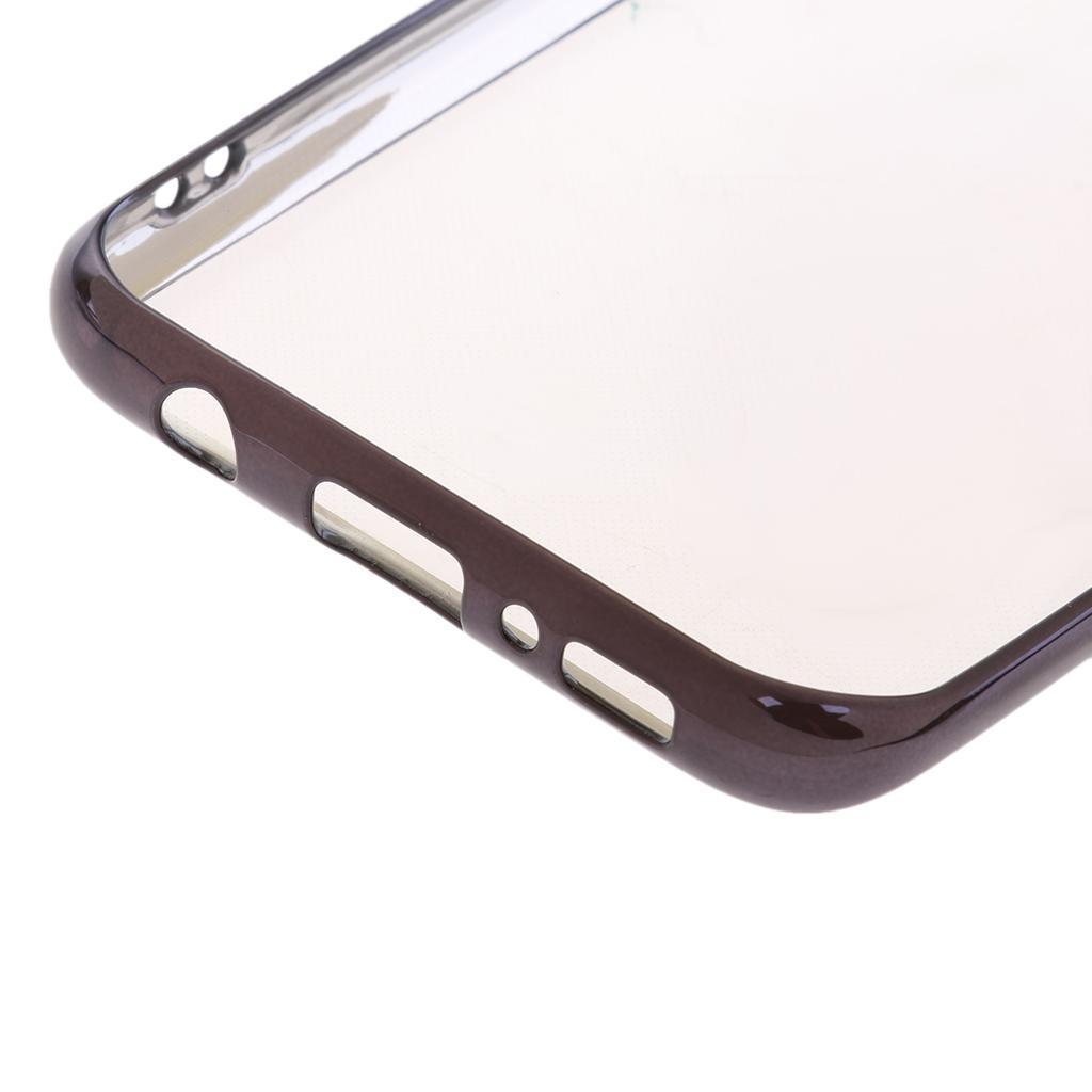 Shockproof Impact Resistant Protective TPU Shock Absorption Bumper Flexible Case for Galaxy S8 - Clear