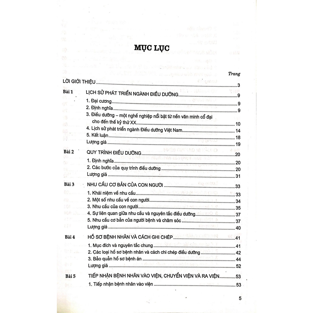 Điều Dưỡng Cơ Bản 1