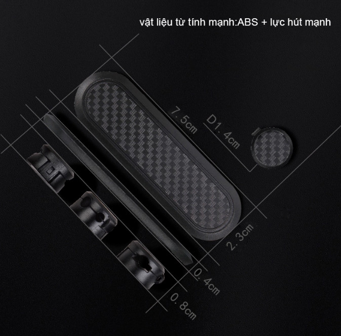 Đế giữ cáp sạc trên ô tô