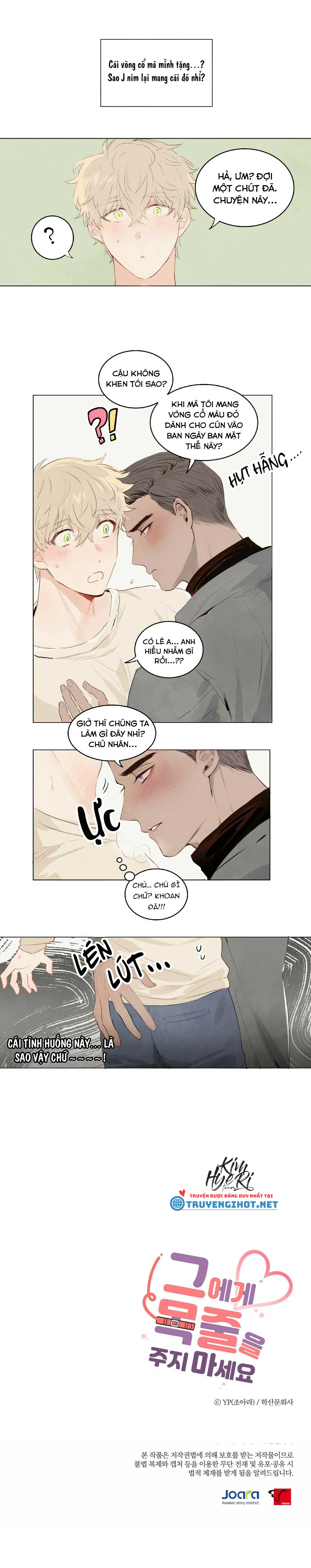 đừng đưa dây xích cho anh ấy chapter 1 8