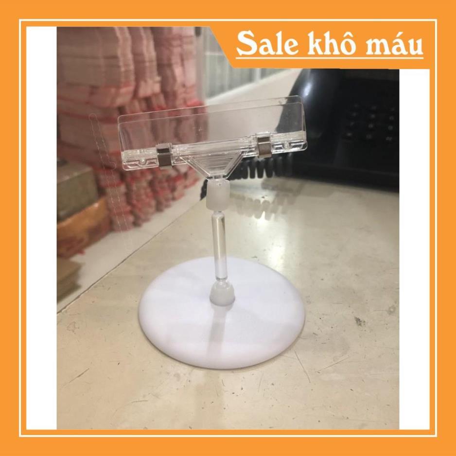 Kẹp để bàn giảm giá, chân kẹp nhựa để bàn, chân wobbler để bàn, kẹp quảng cáo để bàn