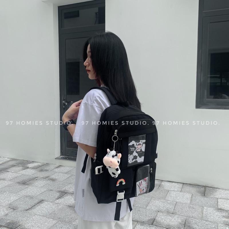 Balo Ulzzang sinh viên - Balô nhiều màu xinh xắn