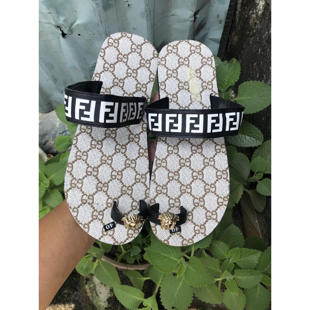 dép sỏ ngón nữ dép sandal đồng nai ( đế kem mờ gg quai sỏ ngón đen ) size có từ 34 nữ đến 42 nữ size khác nhắn tin chọn