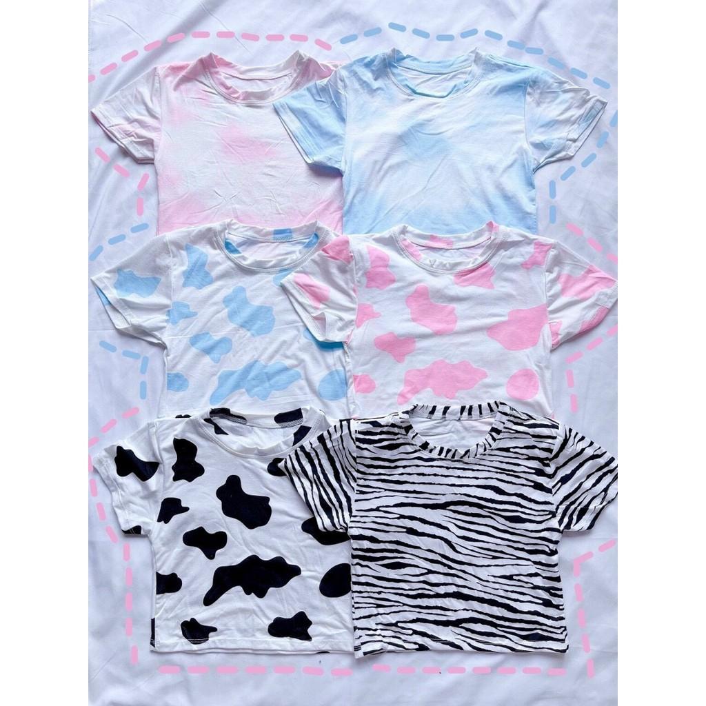 Áo croptop bò sữa Hot Trend 2021