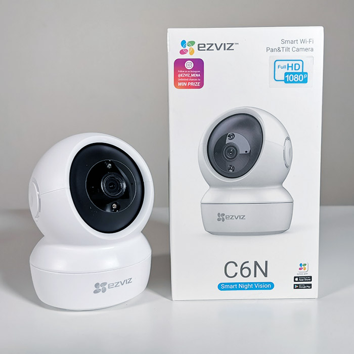 Camera IP WIFI hồng ngoại không dây 2.0 Megapixel EZVIZ C6N 1080P - Hàng chính hãng