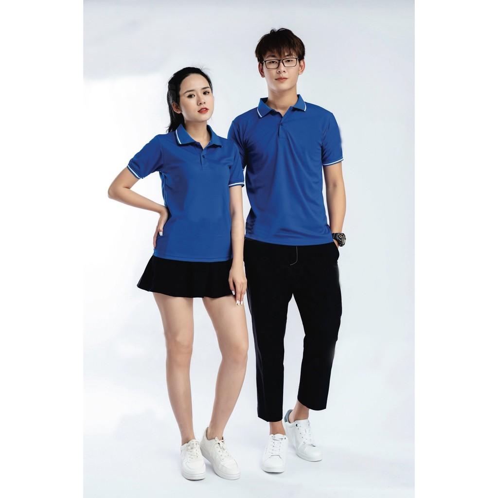 Áo POLO cá sấu chất lascote thải mỏng thoáng mát, Áo thun cổ bẻ UNISEX