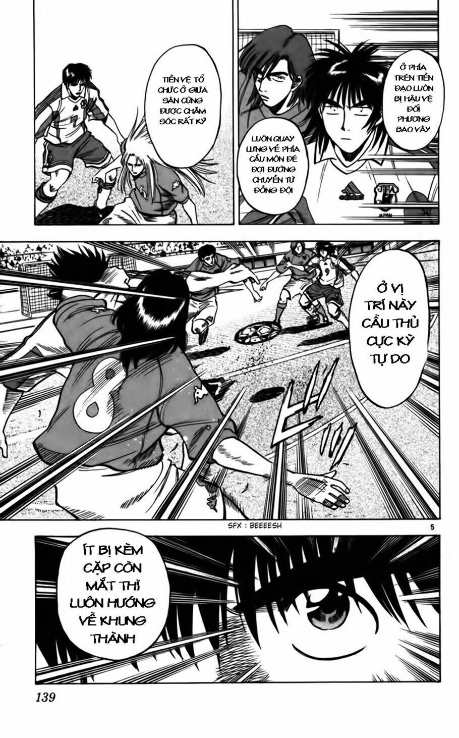 vũ điệu trên sân cỏ - fantasista chapter 85 5