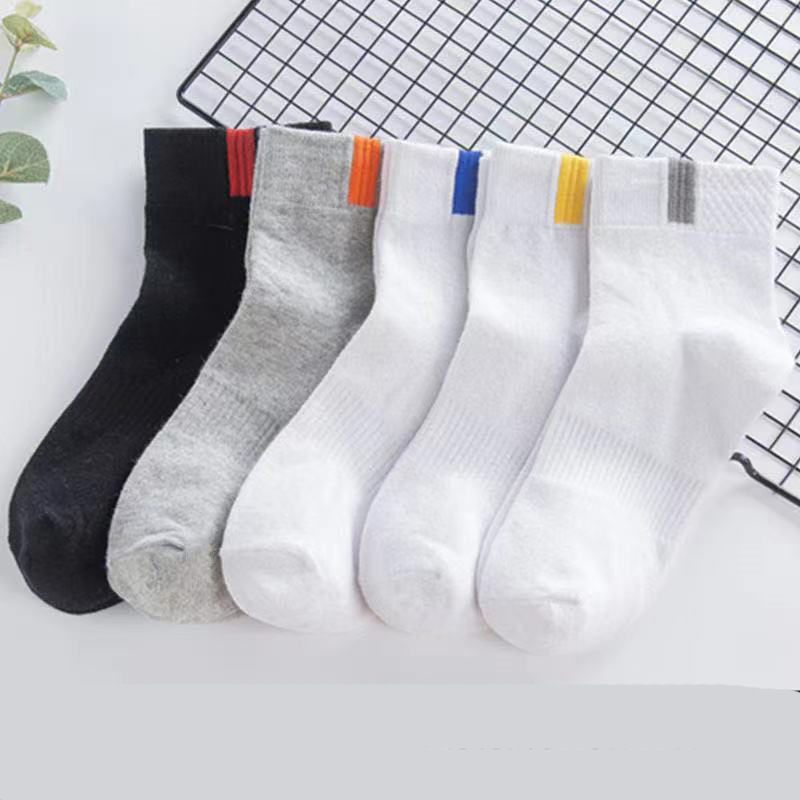 Set 5 Đôi Tất Vớ Cho Nam Cổ trung thể thao