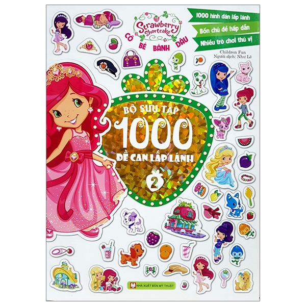 Cô Bé Bánh Dâu - 1000 Đề Can Lấp Lánh (Tập 2)