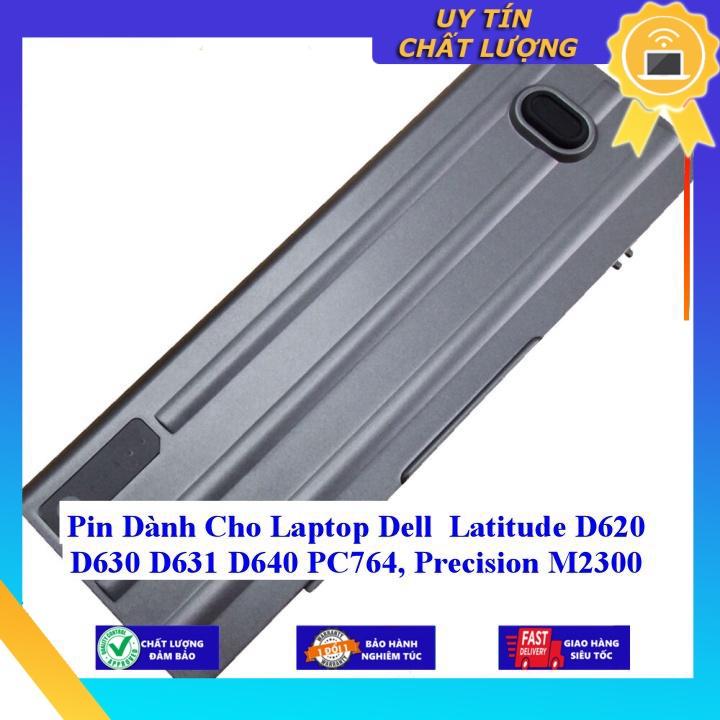 Pin dùng cho Laptop Dell Latitude D620 D630 D631 D640 PC764 Precision M2300 - Hàng Nhập Khẩu  MIBAT37