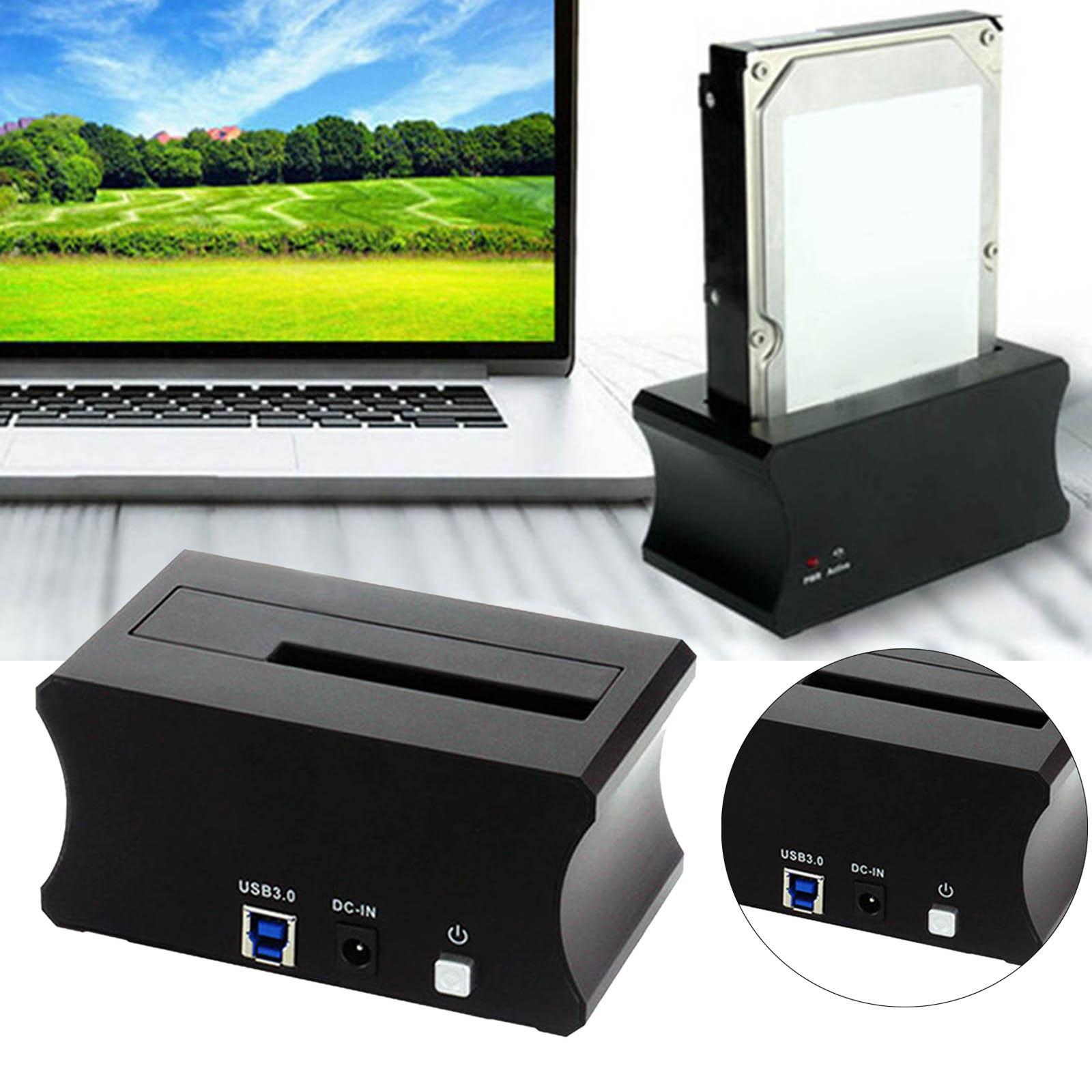 USB 3.0 to SATA Hard DrivesDocking Station Single Bay Aluminum Dock Box for 2.5" 3.5" SATA /HDD, Drives, Support 8 TB Docking Station US
