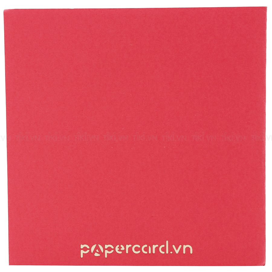 Thiệp Nổi 3D Ninrio - Rose Bouquet BT129 (15 x 15 cm) - Màu Ngẫu Nhiên