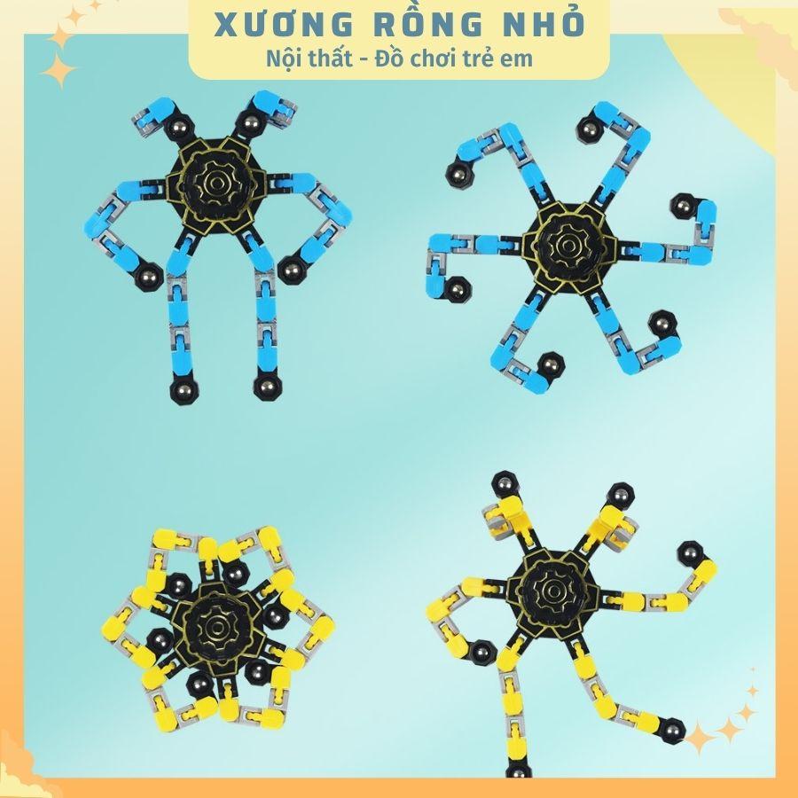 Con quay Spinner 6 chân biến hình, robot thông minh thỏa sức sáng tạo cho bé