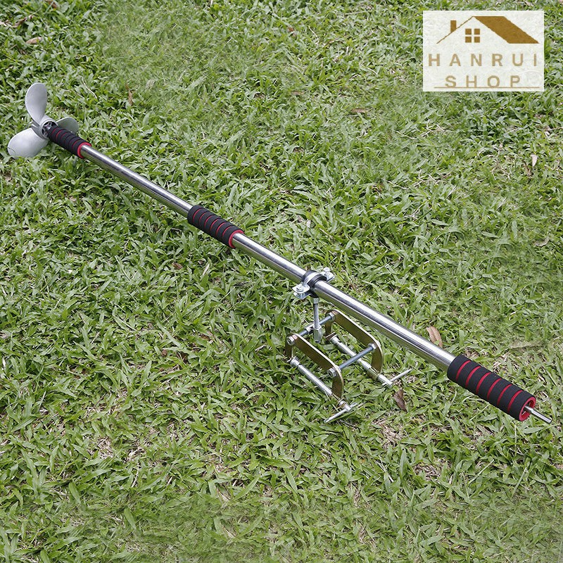 Bộ Động Cơ Mái Chèo Dài 1m Lắp Thuyền Kayak Thuyền phao bơm hơi động cơ pin máy khoan