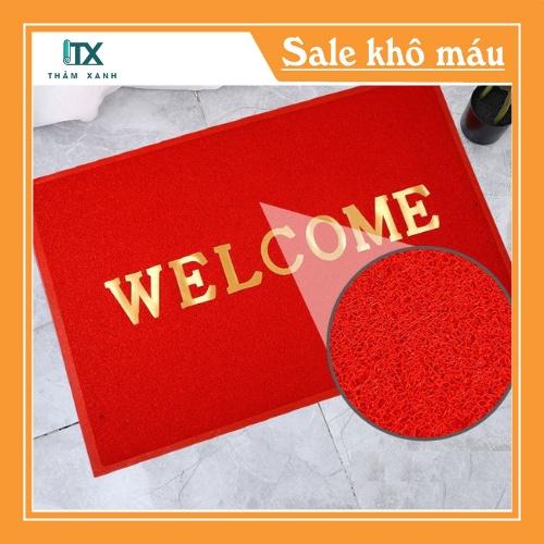 Thảm Nhựa Chùi Chân Welcome chống trơn trượt