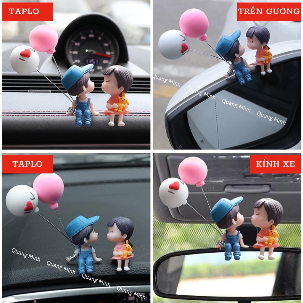 Xe Hơi Hình Búp Bê Đôi Tình Nhân Xinh Xắn Bàn Làm Việc