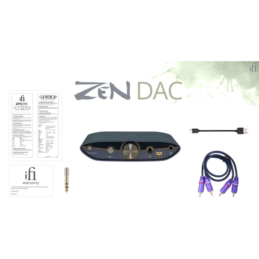 Bộ Giải Mã Desktop DAC/AMP iFi ZEN DAC 3 Chính Hãng - Bảo Hành 12 Tháng - Hàng Chính Hãng