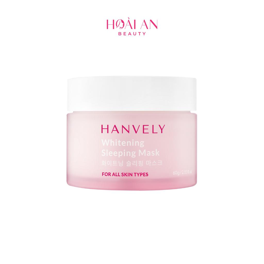 Mặt nạ ngủ cấp ẩm Hanvely Whitening Sleeping Mask 60g