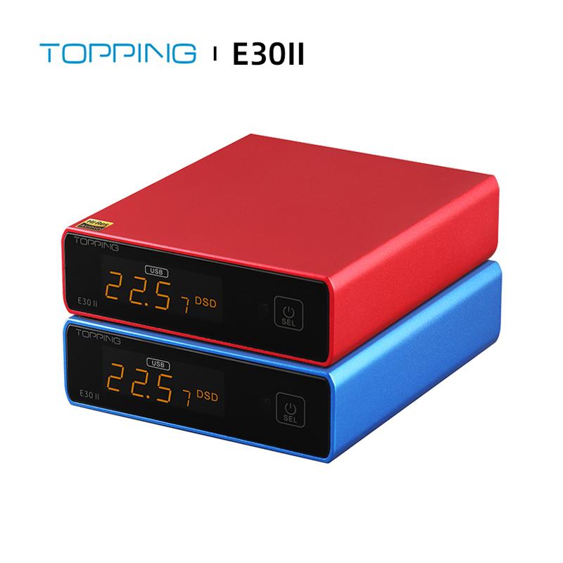 Topping E30 II Dual AK4493S Decoder DAC XU208 32Bit/768K DSD512 Touch Hoạt động