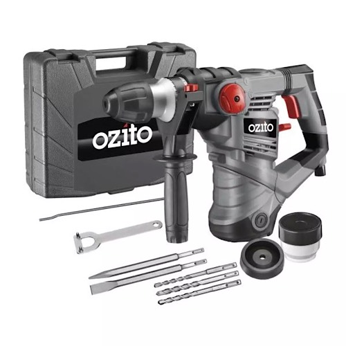 MÁY KHOAN ĐỤC BÊ TÔNG 3 CHỨC NĂNG MŨI GÀI RHD-1600 HIỆU OZITO MỚI 100% NHẬP KHẨU ÚC