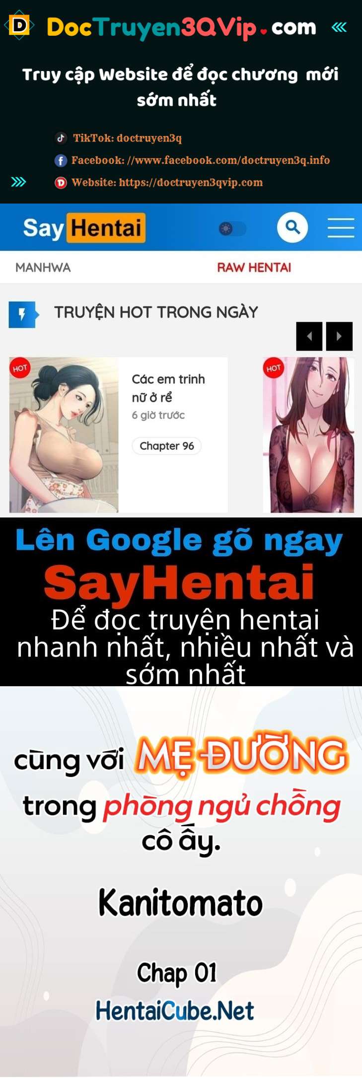 cùng với mẹ đường trong phòng ngủ chồng cô ấy chapter 1 1