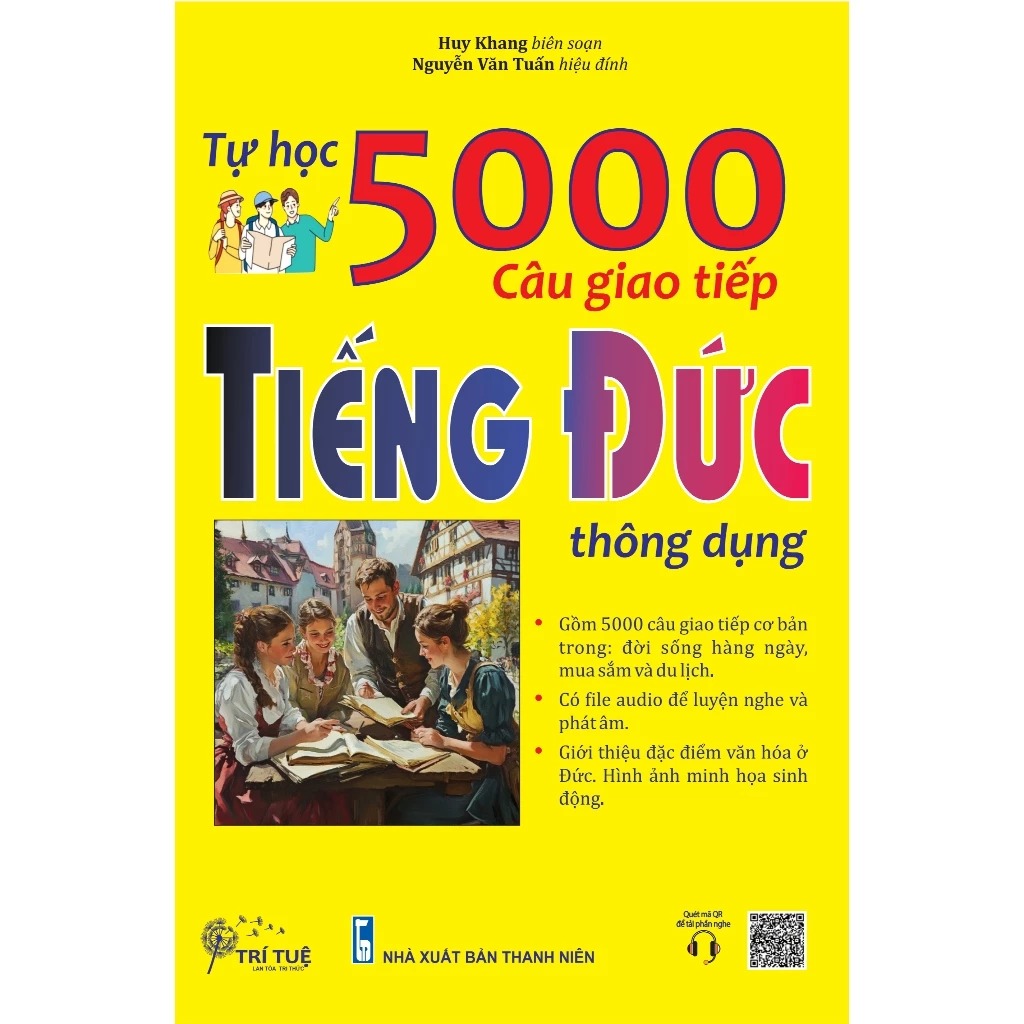 Tự học 5000 câu giao tiếp tiếng Đức thông dụng