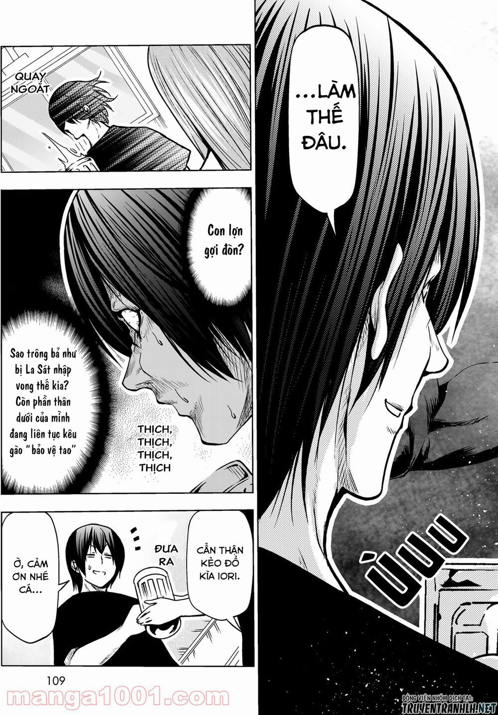 cô gái thích lặn - grand blue chapter 70 20