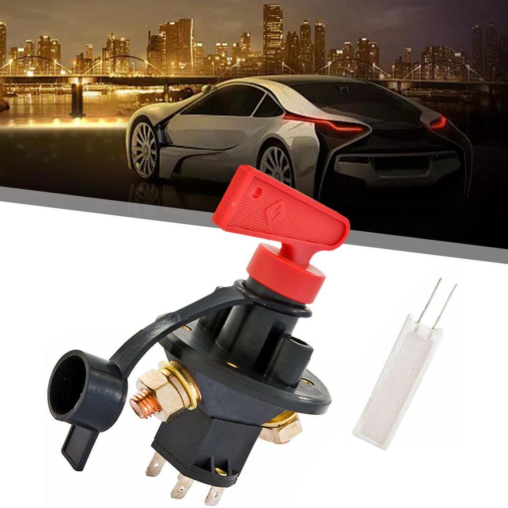 Battery Terminals Interior Parts Good Contact Cut Out/Off Kill Switch Ampper Battery Disconnect Fit for Car