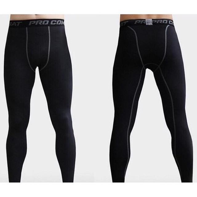 Quần giữ nhiệt dài chất đẹp Pro Combat co giãn 4 chiều tập gym, đá bóng, chơi thể thao, quần legging nam