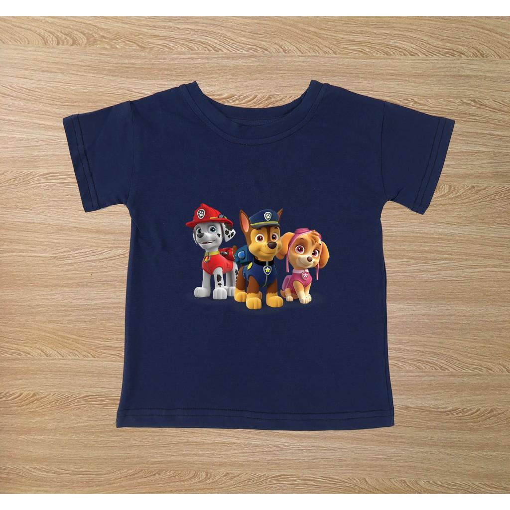 Áo thun trẻ em nam cotton 100% các màu : Mã 039